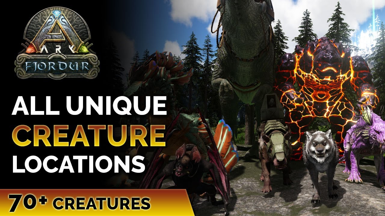 All Creatures  | Ark Fjordur Location Guide