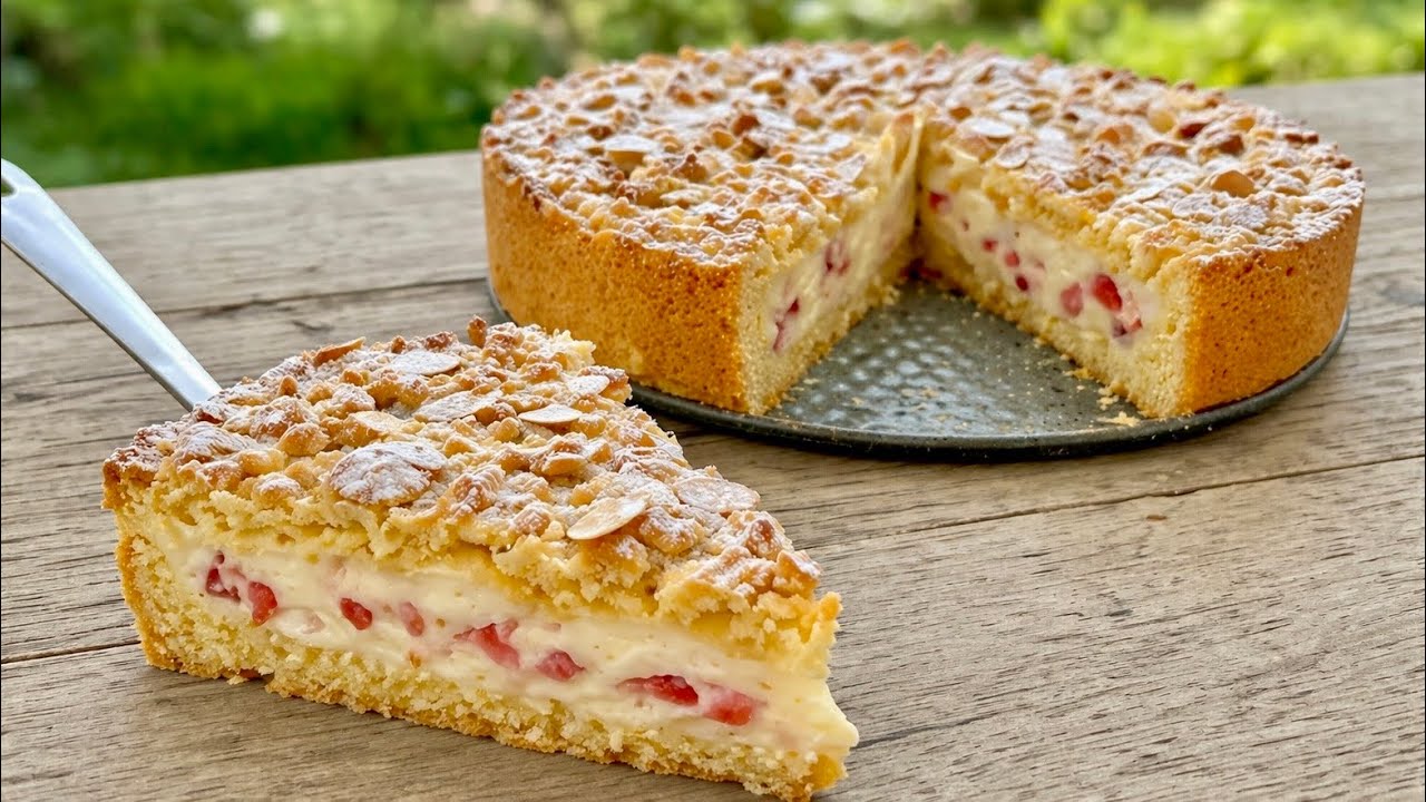 С этим тортом 🍓 забудьте обо всех видах тортов 🍋 и наслаждайтесь невероятно вкусным 🥰