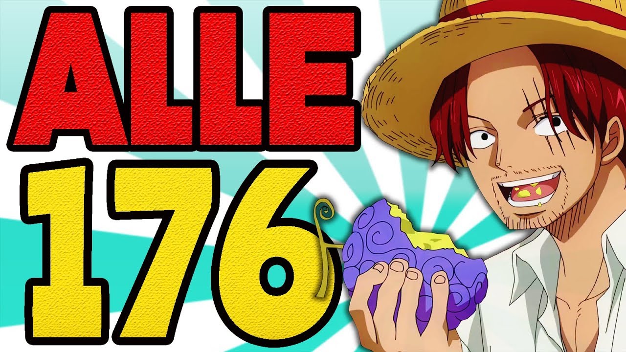 Alle 176 TEUFELSFRÜCHTE in One Piece AUFGEZÄHLT und ERKLÄRT🍈