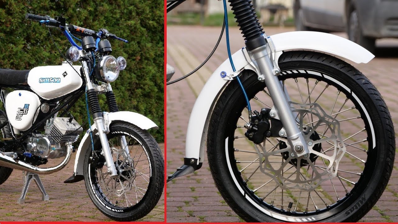 SIMSON S51 TUNING CZY ORYGINAŁ ? HAMULEC TARCZOWY W SIMSONIE