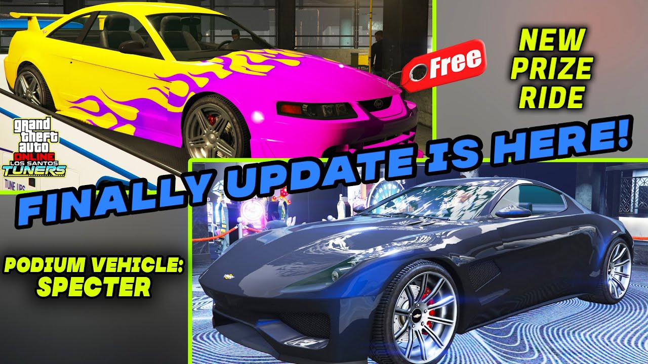 Новое еженедельное обновление GTA 5 Online | Автомобиль Specter Podium | ПРИЗОВОЙ АВТОМОБИЛЬ: Dom...