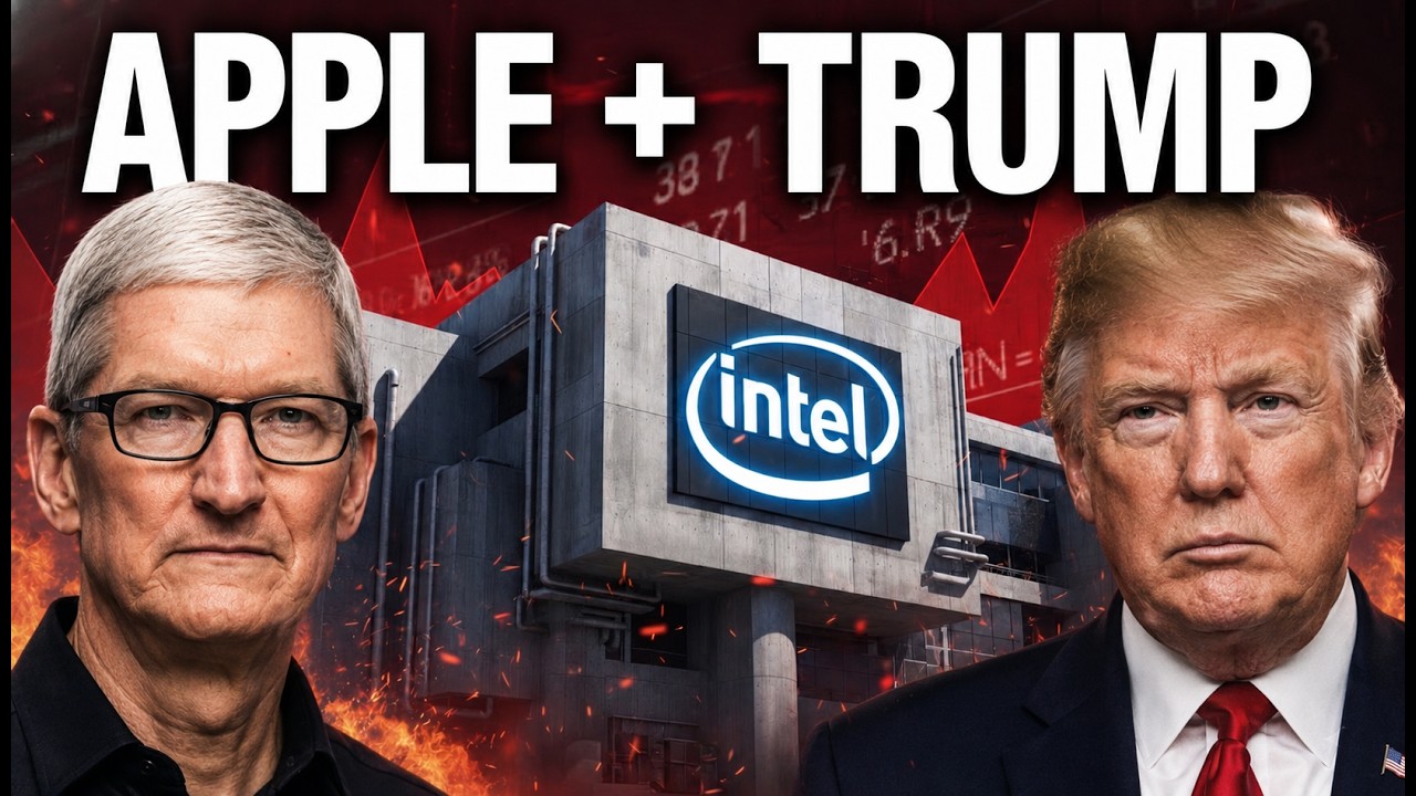 Акции Intel: Трамп снова продвигает Intel вместе с Тимом Куком | Почему это только начало