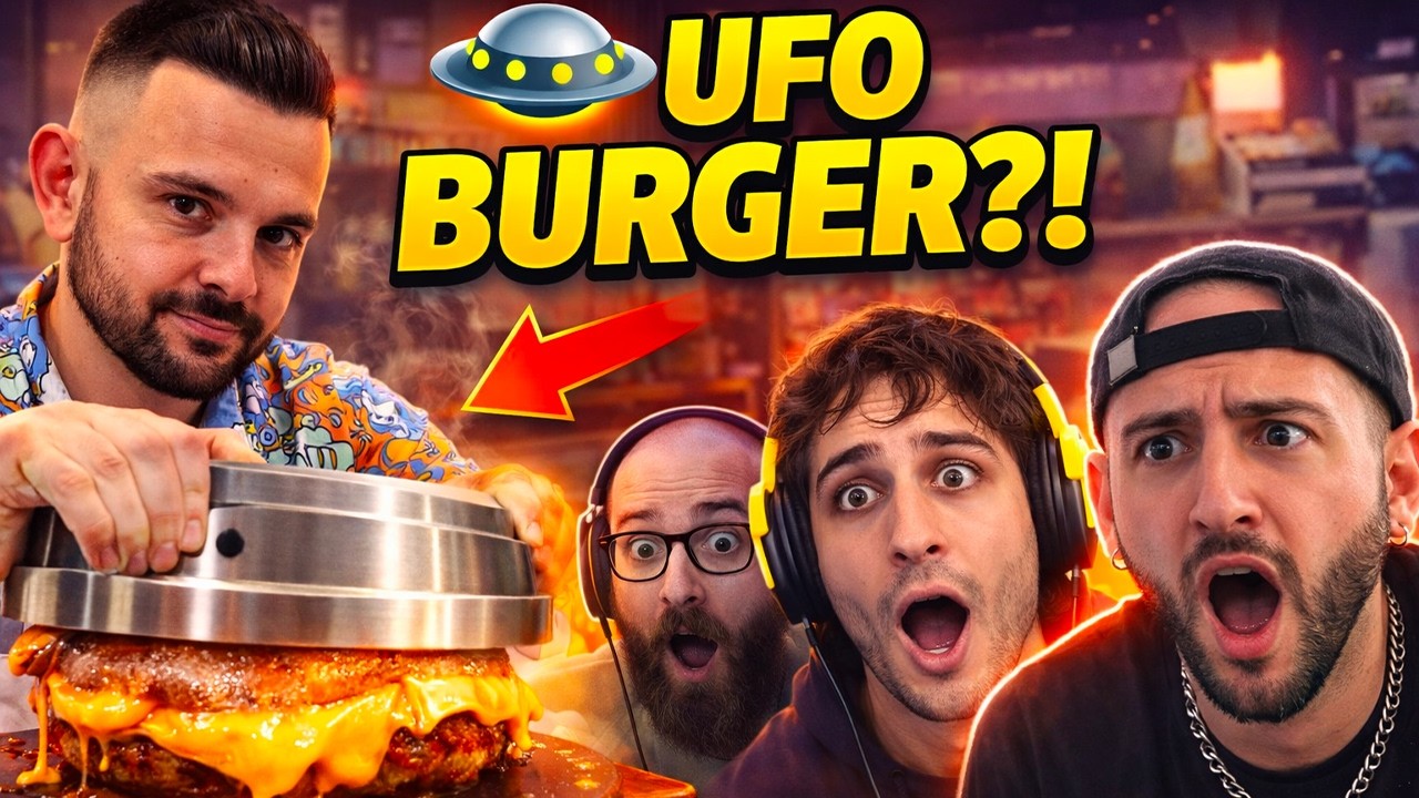 Gli UFO BURGER secondo CICCIOGAMER Reaction w Blur Marza & Pesh