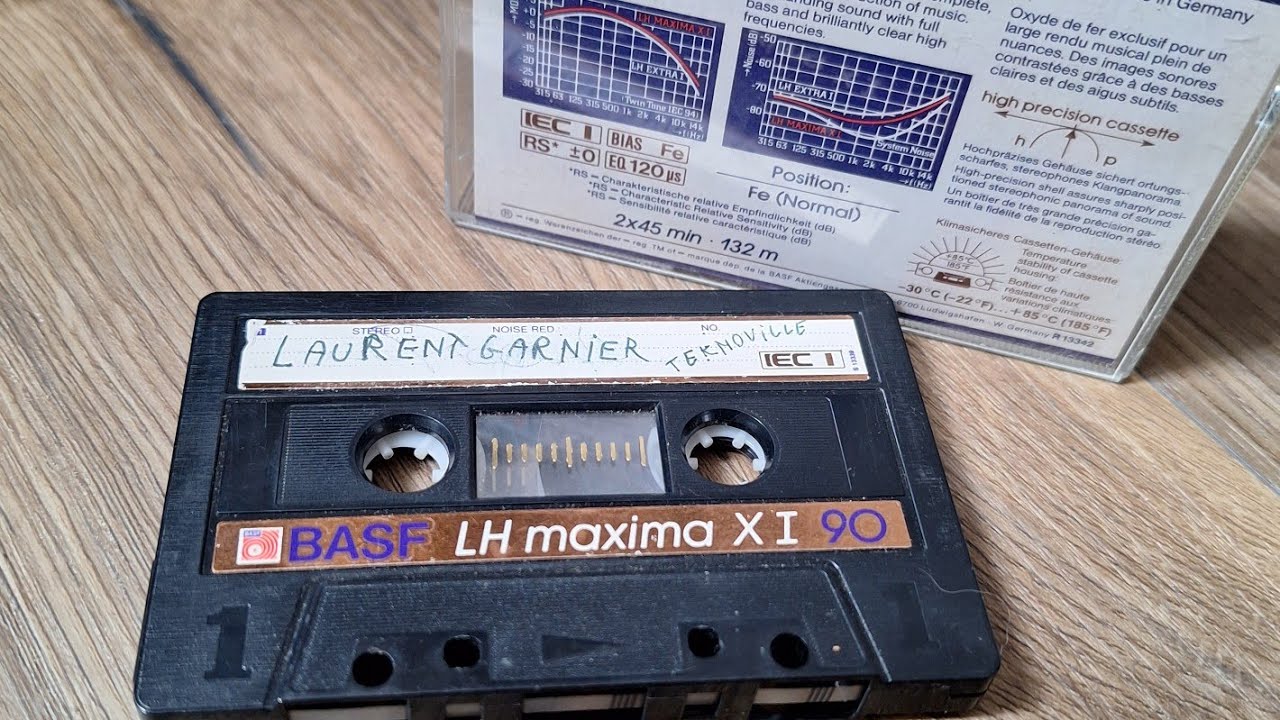 Laurent Garnier – Teknoville (Studio Brussel) | 90s Techno / Acid / Trance Live Set [A side] 