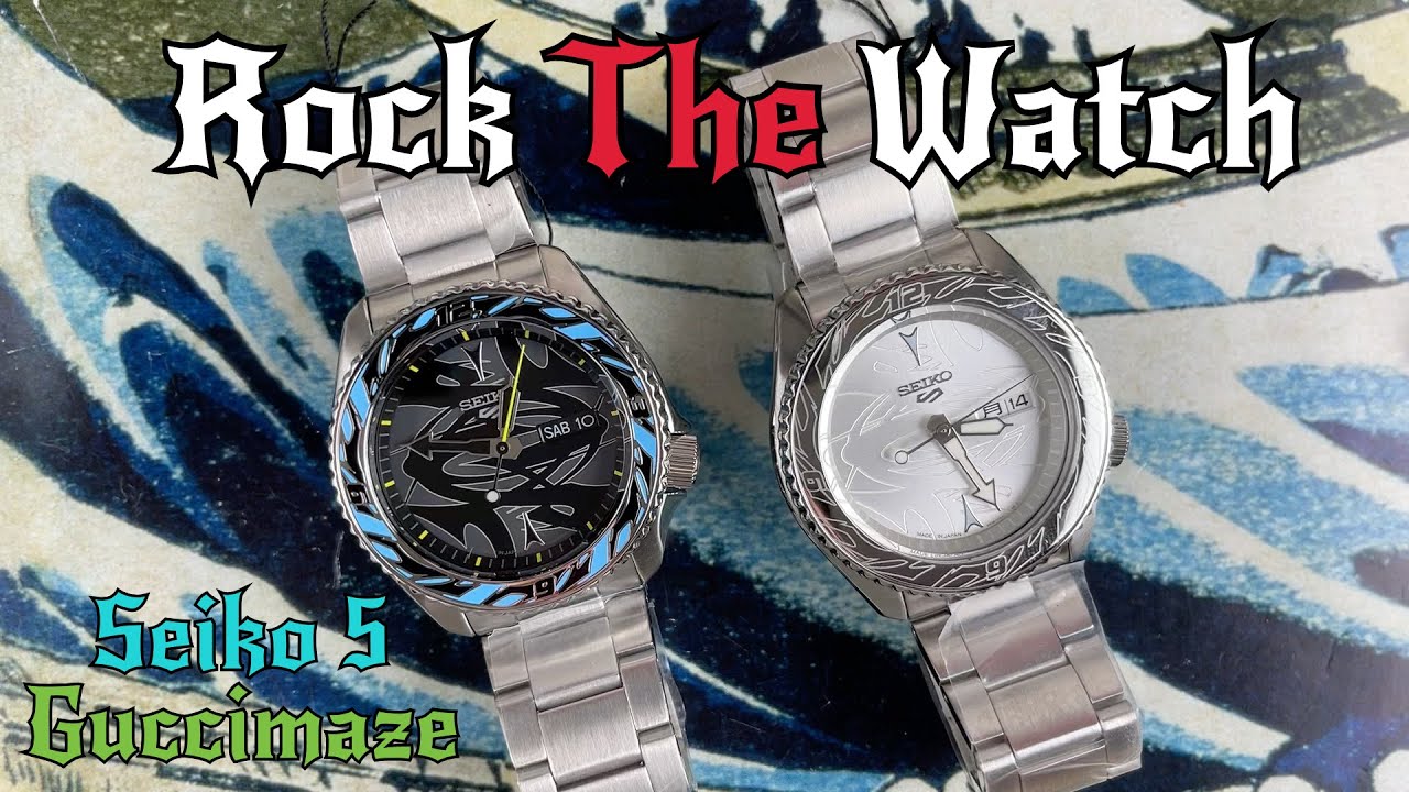 Seiko 5 Guccimaze SRPG65 and SBSA131