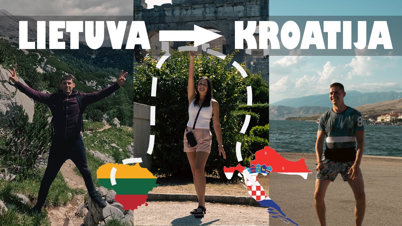 Kelionė automobiliu. Lietuva - Kroatija 2022