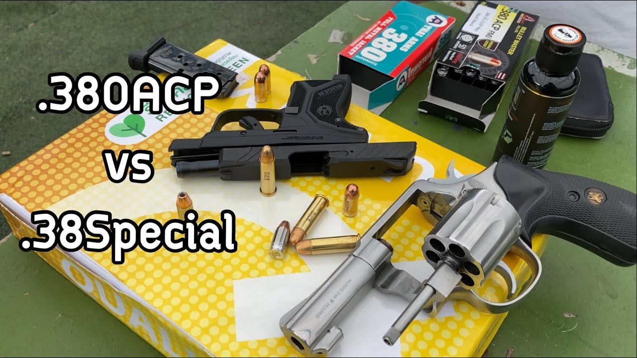 วัดความเร็วกระสุน .380ACP VS .38Special ใครจะแรงกว่ากัน