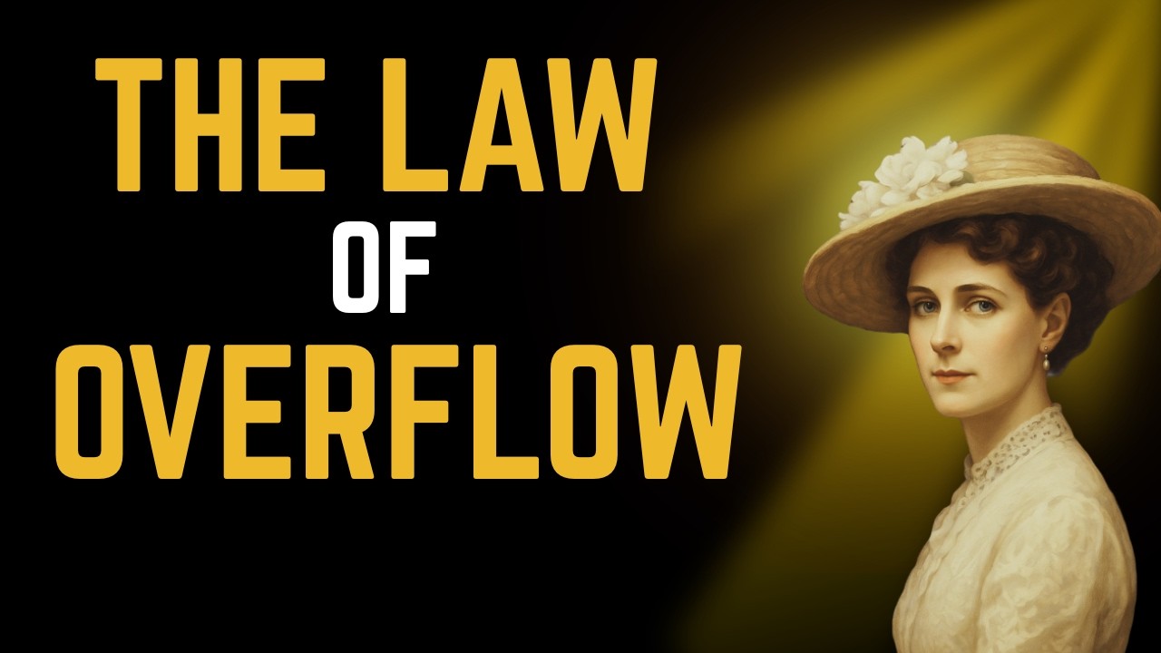 The Law of Overflow That Forces Abundance Into Your Life | Florence Scovel Shinn