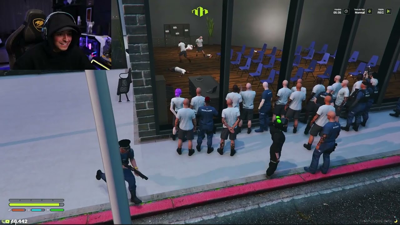 CORINGA FINALMENTE FOI ACEITO NA POLICIA
