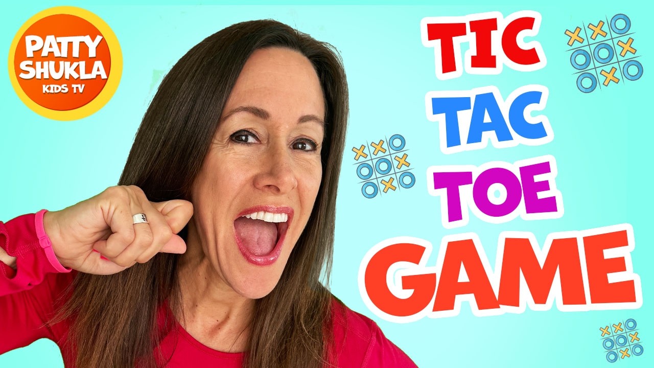 Learn Tic Tac Toe Game for Kids Children | Kids Games Counting by Patty Shukla