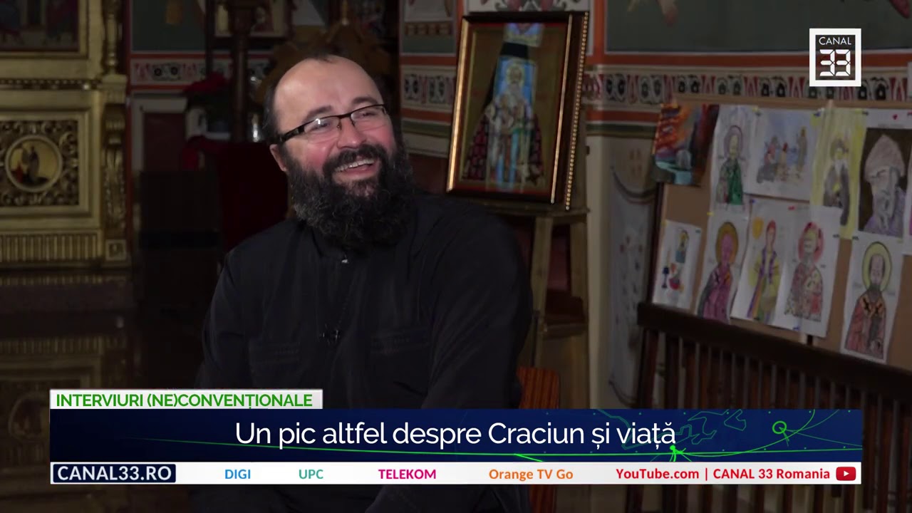 Un pic altfel despre Crăciun şi viaţă - cu preot paroh Visarion Alexa