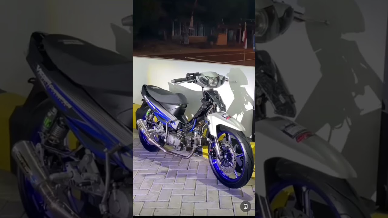 modifikasi motor Vega rnew style Vega casver 5tp gank 4st Indonesia pega rnew