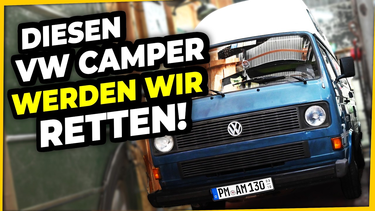 Diesen VW T3 Retten wir vor der Verschrottung!