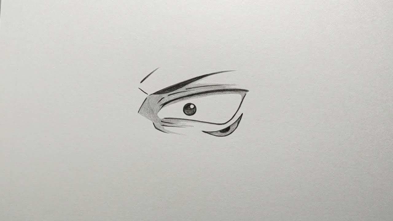 how to draw Sukuna Eye step by step | Sukuna Eye drawing