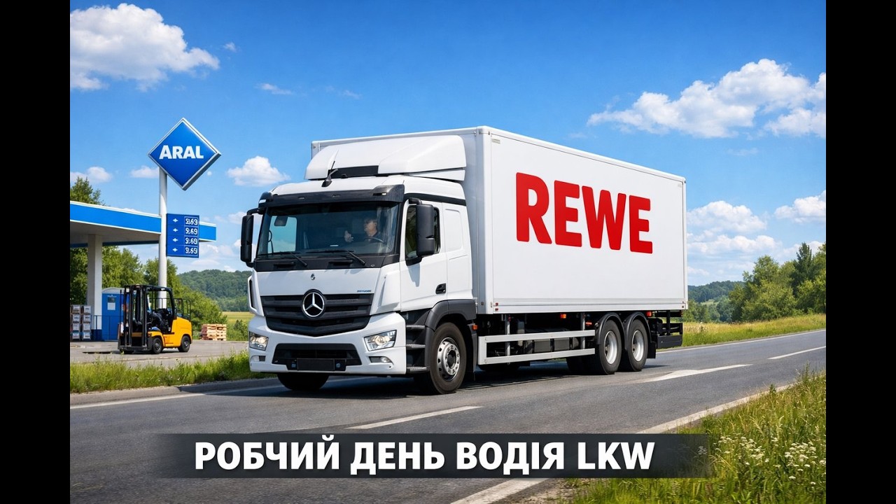 № 8 Робочий день водія LKW 🚛