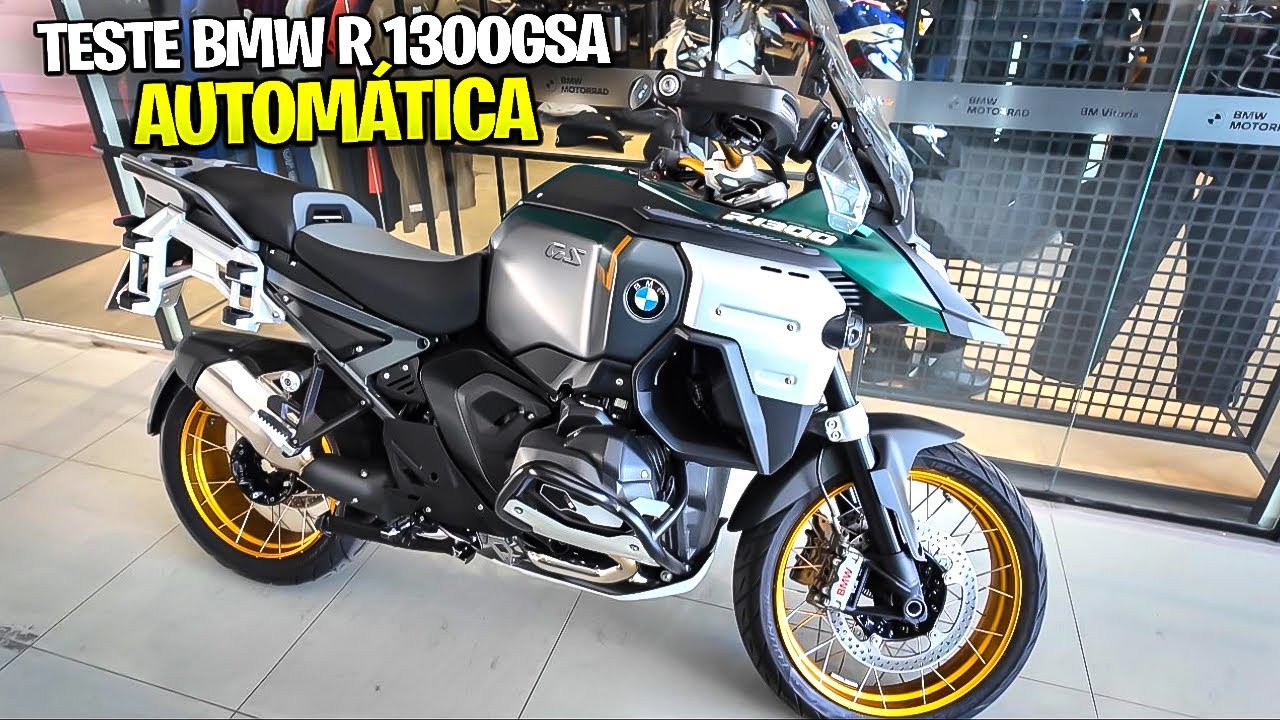 TESTE RIDE NOVA BMW R 1300 GS ADVENTURE OPTION 719 COM CÂMBIO AUTOMÁTICO - A MELHOR DA CATEGORIA?