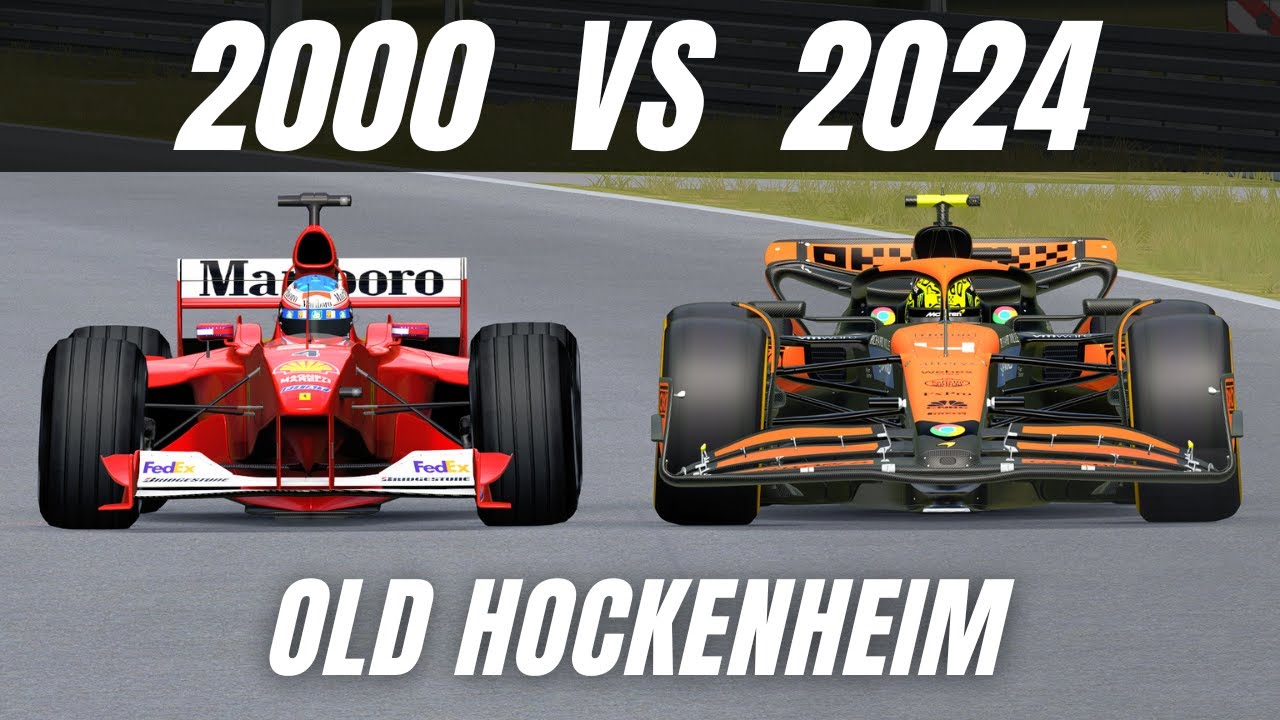 Can an F1 2000 beat the Current FASTEST F1 CAR