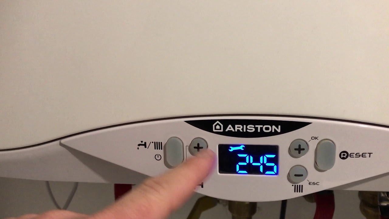 Ariston Cares Premium 24 EU / 30 EU - Modulacja pompy
