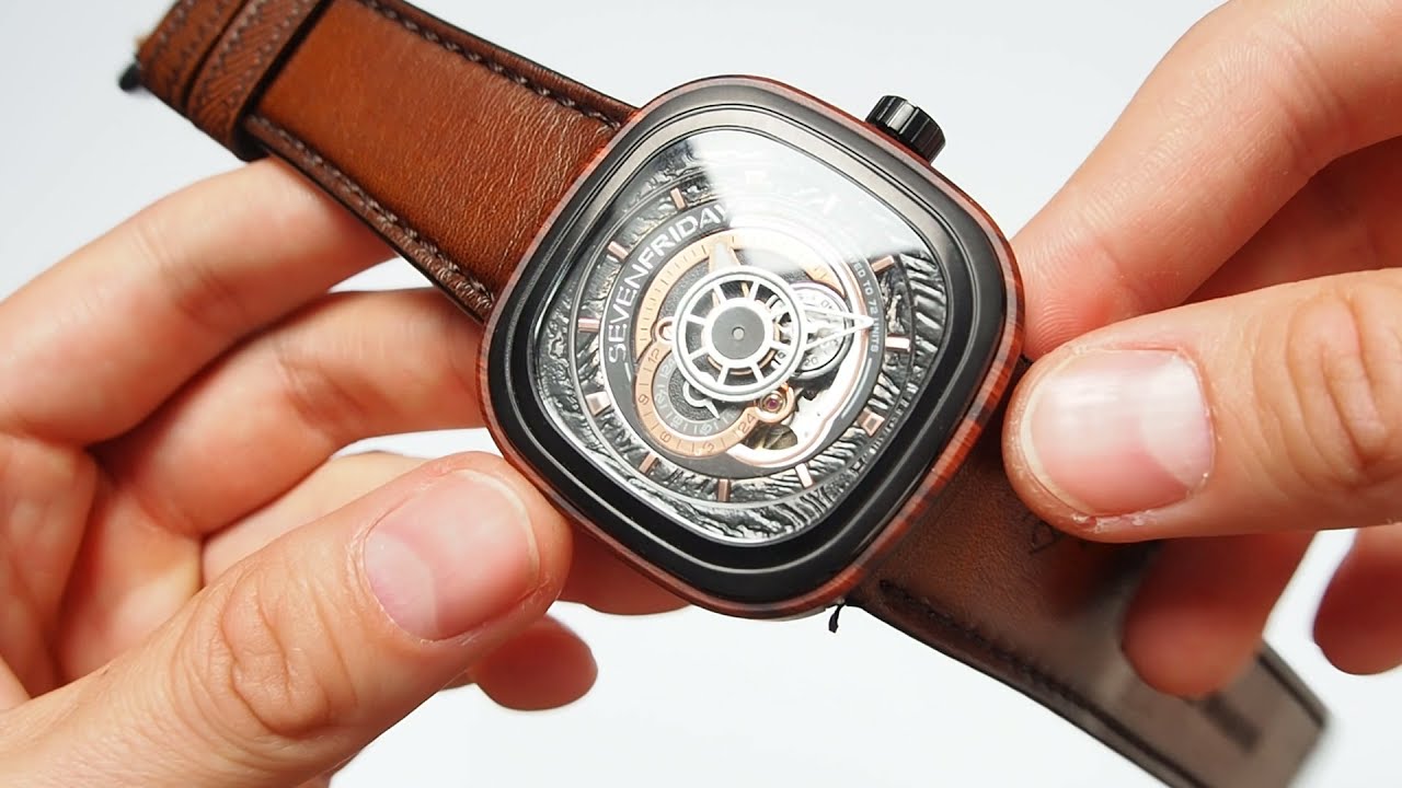 ---ФАЛЬШИВКА--- Sevenfriday P2B-05 Индонезийское издание, ограниченная серия с NFC