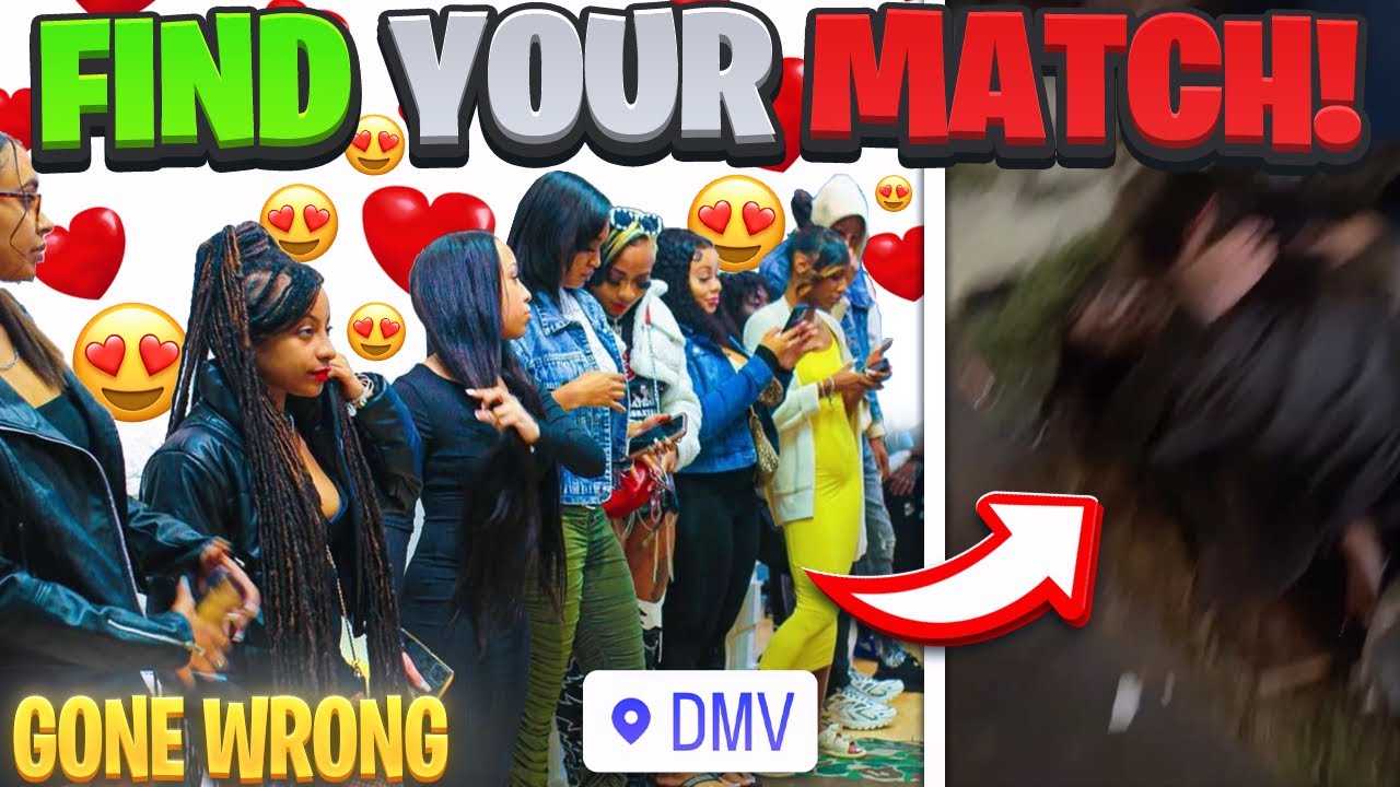 FIND YOUR MATCH! | 15 Girls & 15 guys DMV EDITION❤️ *they fought* #findyourmatch #viral