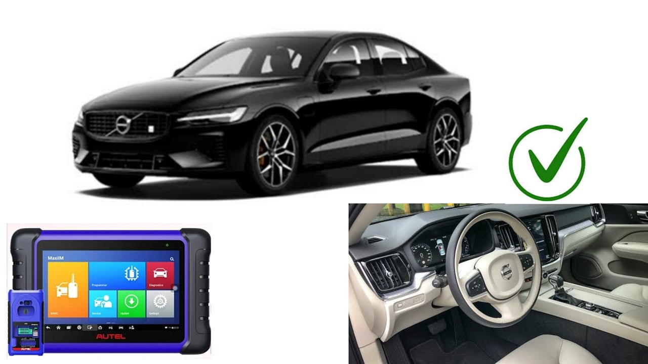 CODIFICAÇÃO INCRÍVEL todas chaves perdidas VOLVO S60 t4 com a Autel IM 508