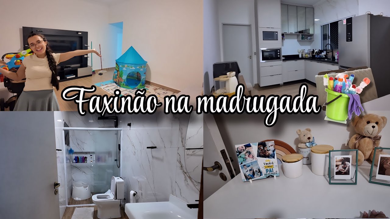 FAXINA NA MADRUGADA, NÃO AGUENTAVA MAIS!