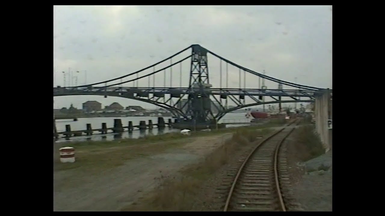 Teil 2 IBSE Oldenburger Land 15.10.1994 Fahrt auf der ehem. Vorortbahn Wilhelmshaven Oststrecke