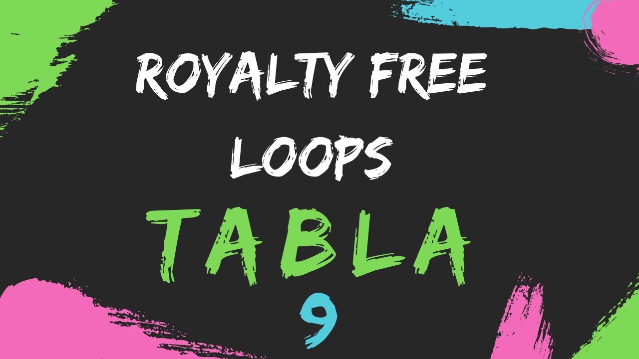 Free Tabla Solo 4 I D I 90 । No Copyright Music । Royalty Free Loops ।