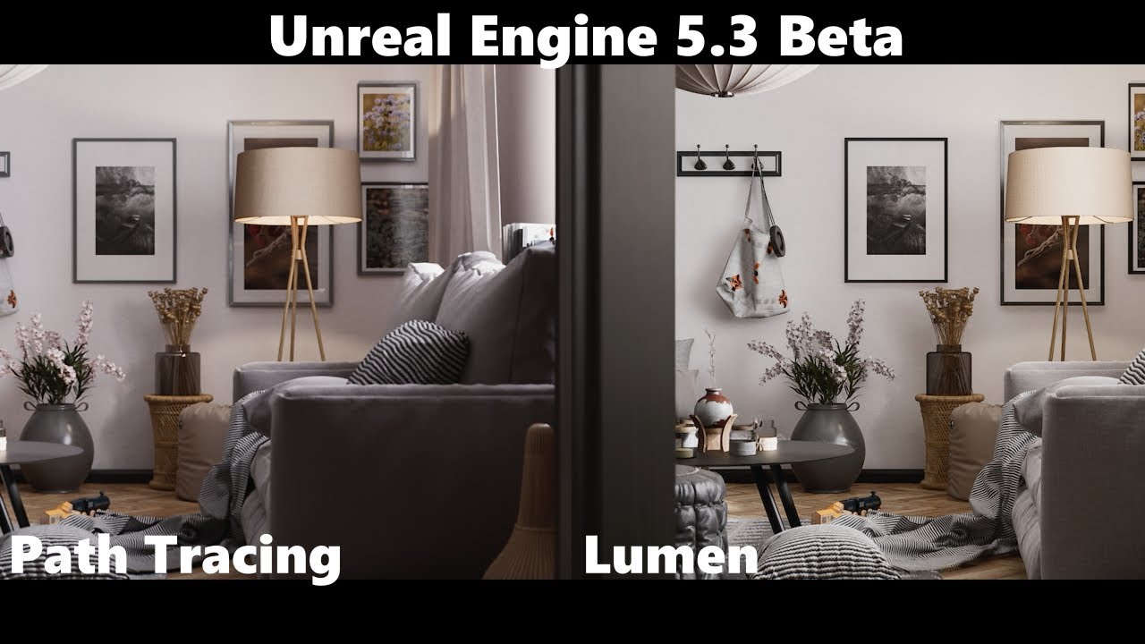 Unreal Engine 5.3 Path Tracing vs Lumen