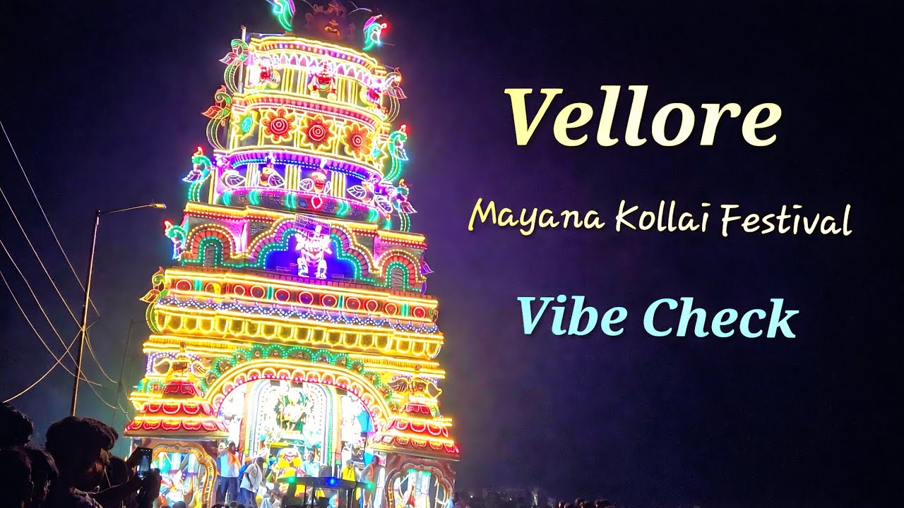 Vellore Mayana Kollai Festival 2026 | DJ Mix | Vibe Check Video | SK Divine 