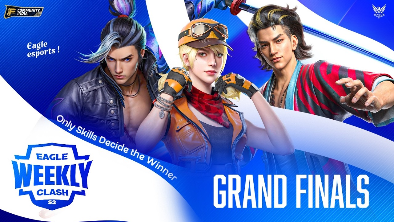 EAGLE WEEKLY CLASH S1 GRAND FINALS ||  iQOO TG , S8UL , GODLIKE , NXT , GDR , HH AND ETC
