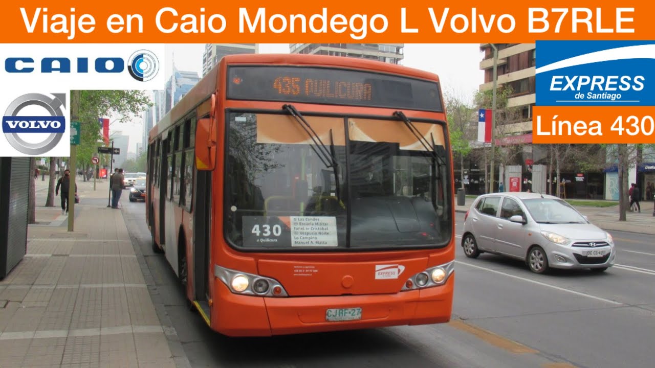 Caio Mondego L Volvo B7RLE (interior) - 430 hacia Quilicura