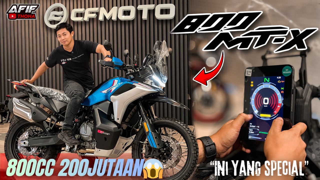 “GILA‼️CFMOTO 800MTX🔥 Motor Adventure 800cc Harga 200 Jutaan | Worth It Gak Sih?” #afifthoha