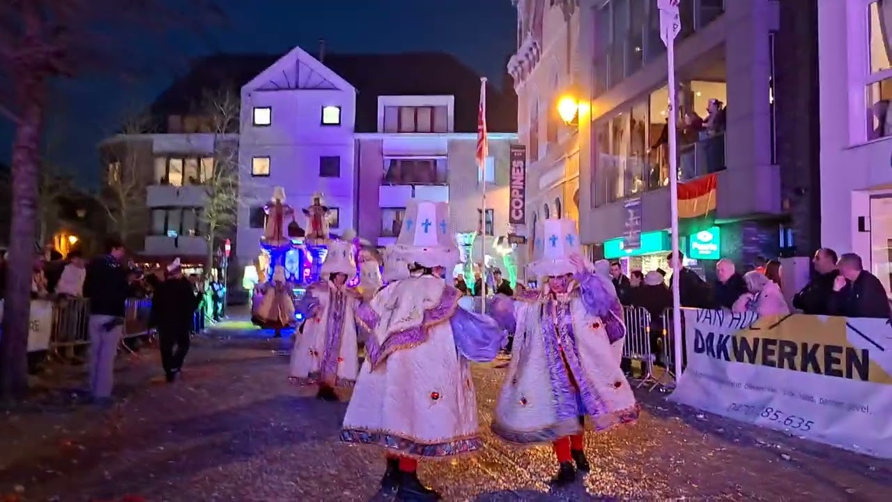 Carnavalstoet Temse 2026. Winnaar 'Groepen met Wagen': KV Bepikt en Bestolen