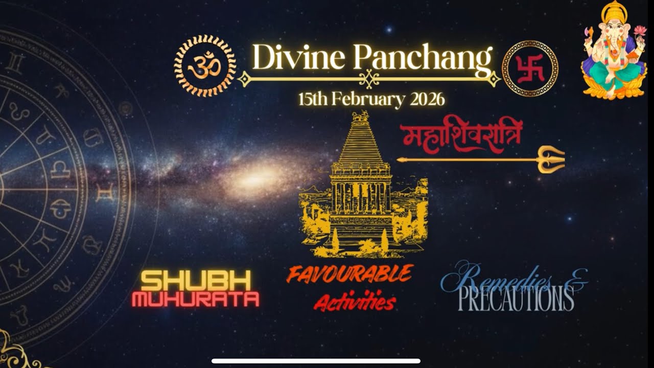 Mahashivratri 2026 Full Panchang | Muhurat, Nakshatra Shift & Remedies