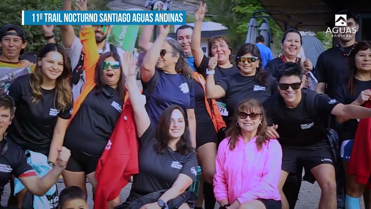 Trail nocturno 2025 Aguas Andinas