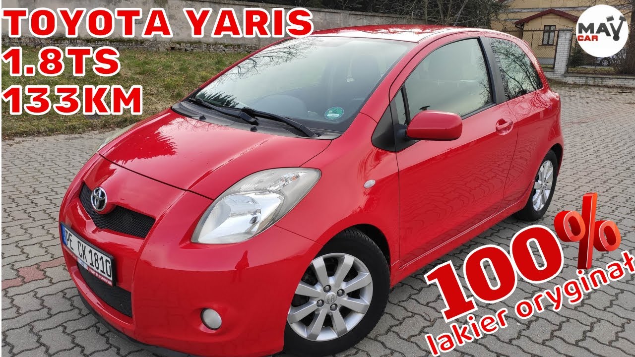 Toyota YARIS 1.8 TS NAJSZYBSZA NA EUROPE