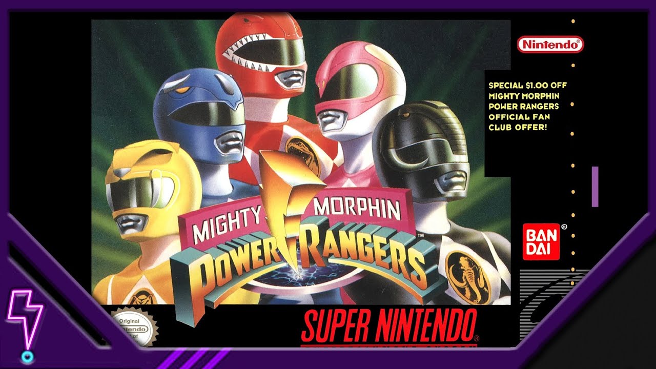 Twitch Archive │ Power Rangers Games [SNES]