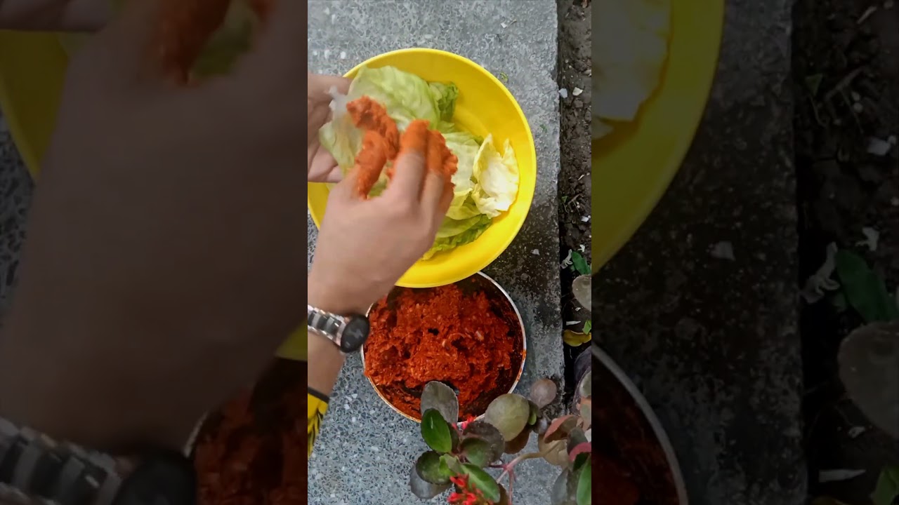kimchi making at home | Traditional Kimchi Recipe | kimchi asmr recipe| korean kimchi