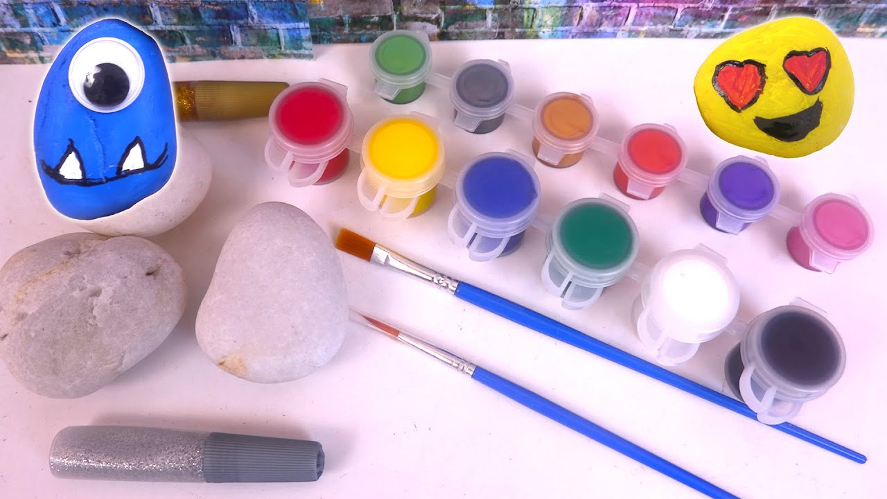 Pierres Peinture Rock Painting Crafts