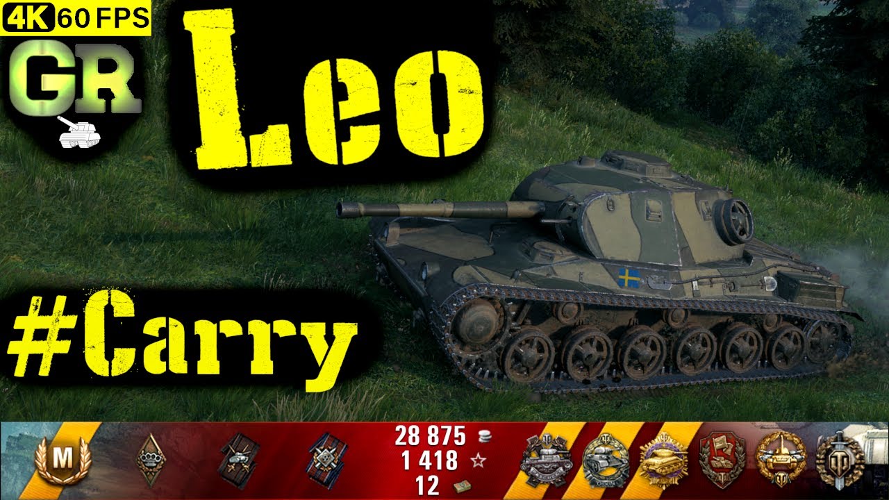 World of Tanks Leo Replay - 11 Kills 2.8K DMG(Patch 1.4.1)