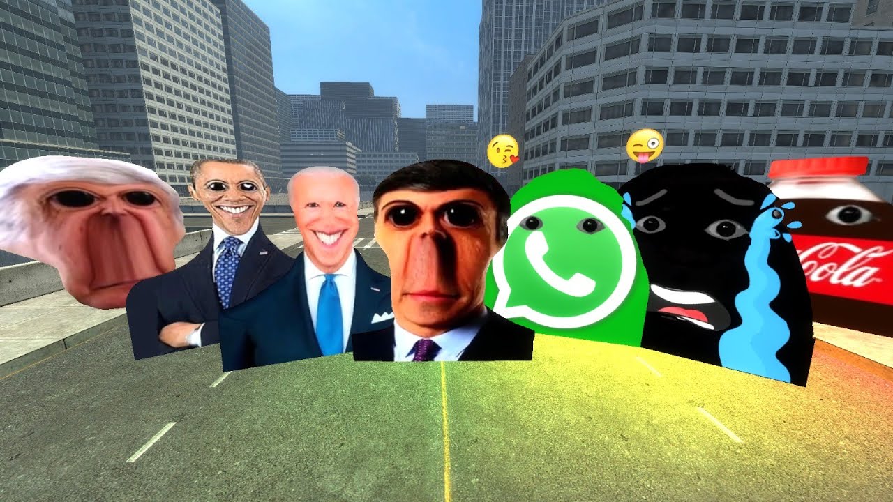 Angry Munci Multiverse, Obunga Family And Rosalia Bizcochito Nextbot Gmod