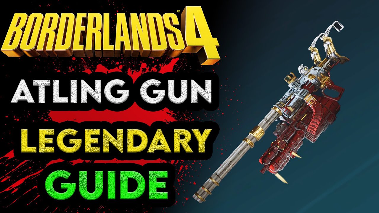 Borderlands 4 БЕЗУМНЫЙ DPS Легендарный гайд по оружию Атлинга