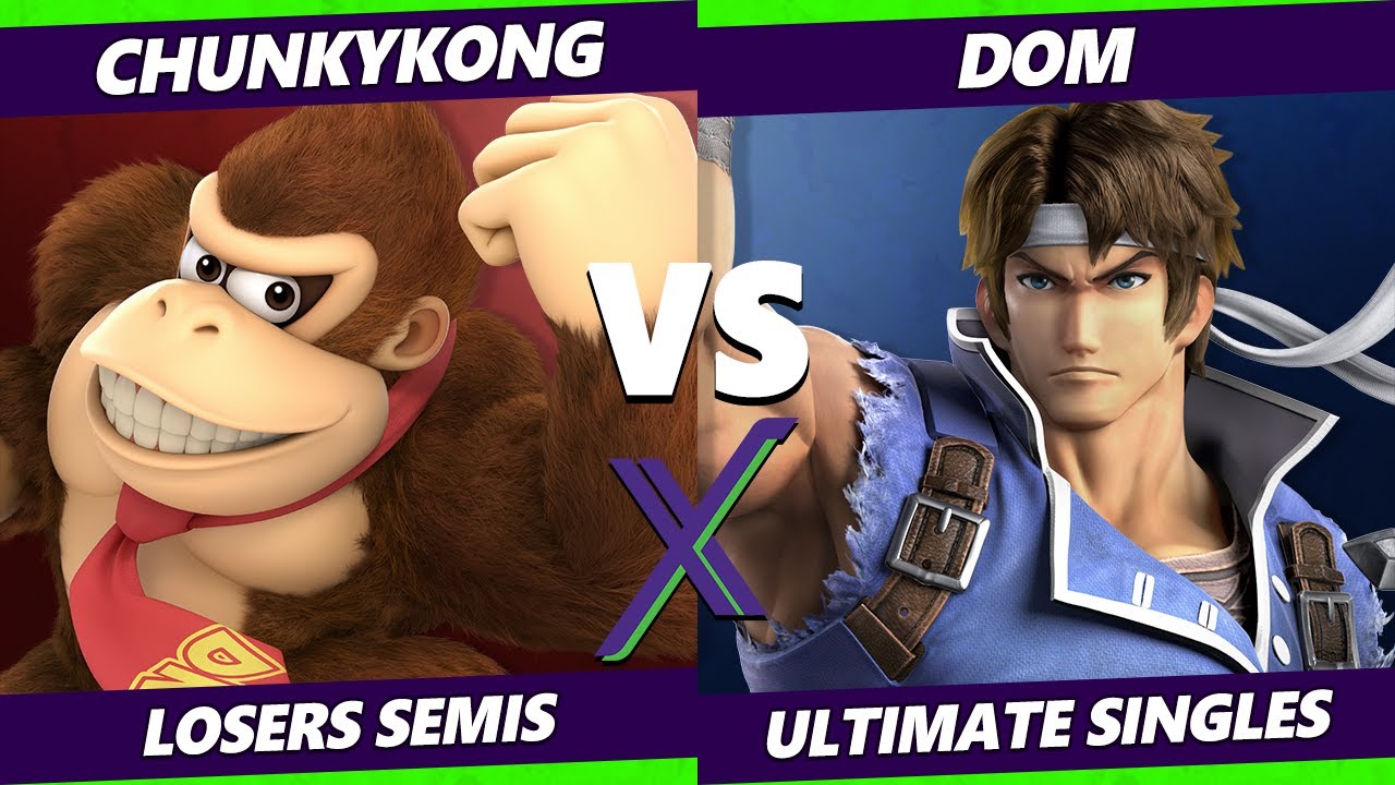 S@X 371 Online Losers Semis - ChunkyKong (DK) Vs. T3 | DOM (Richter) Smash Ultimate - SSBU