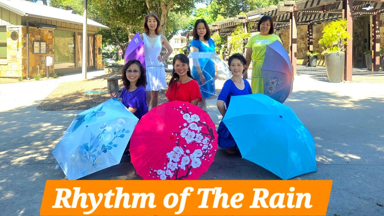 Rhythm of the Rain Line Dance/Beginner/Choreo: Soo (USA)-Sept 2025