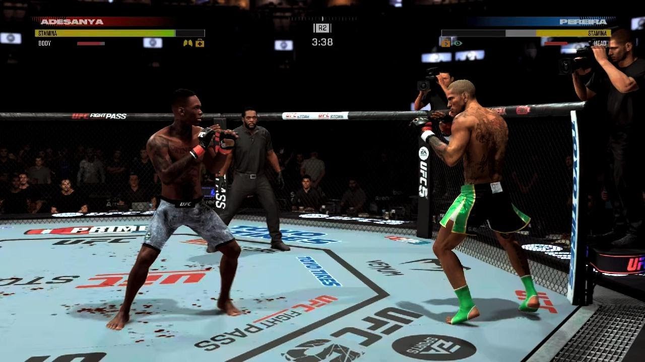 EA SPORTS UFC 5 McGregor Div 20 war headkick KO
