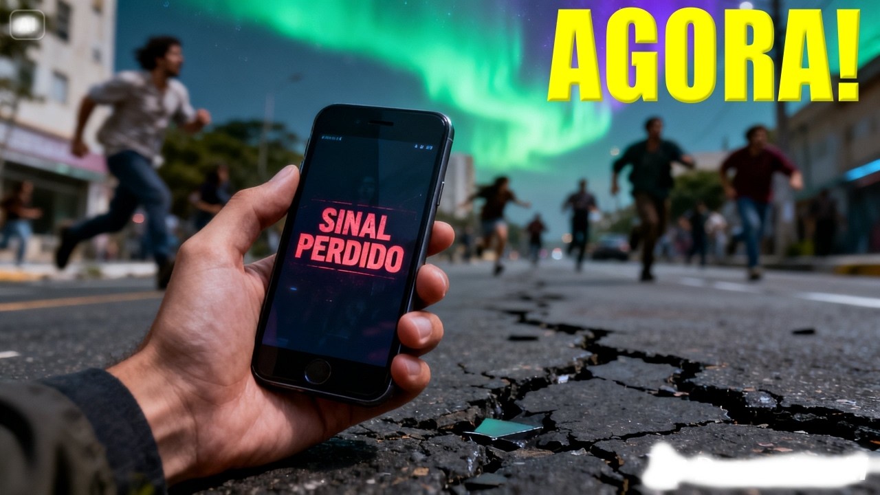 URGENTE: INESPERADA💥 TEMPESTADE   SOLAR AGORA!