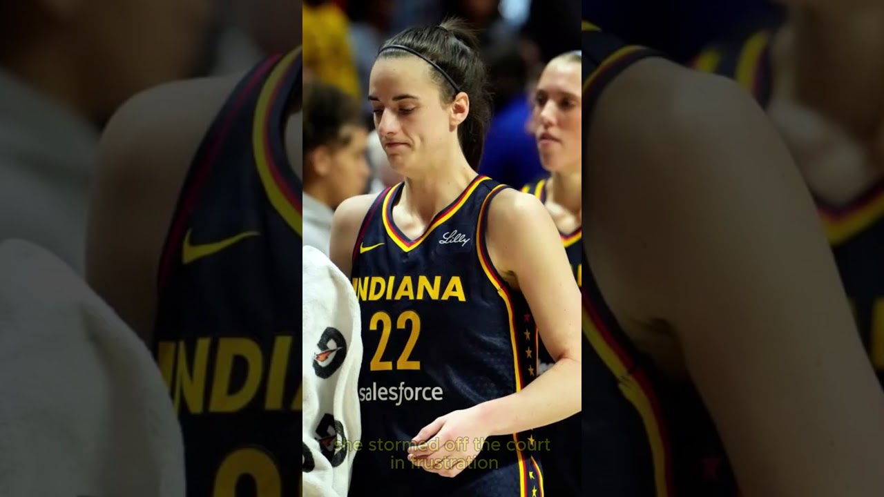 Caitlin Clark STORMS OFF the Court After SHOCKING Controversial Call!#CaitlinClark #IndianaFever