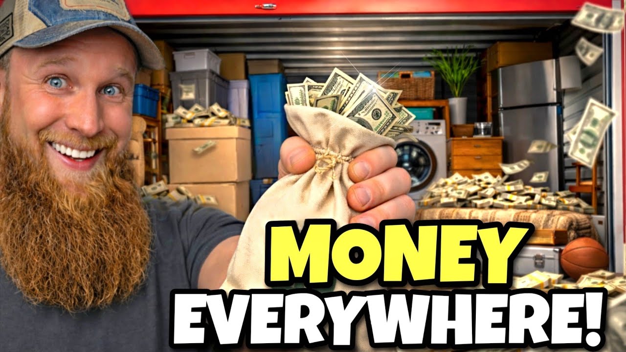 I Bought An Extreme MONEY HOARDER Abandoned Storage Unit Found THOUSANDS!