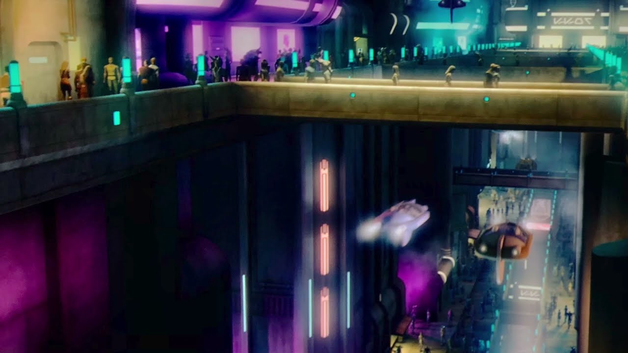 Coruscant Night Life | Clone Wars Ambience